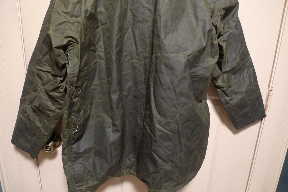BARBOUR A150 BEAUFORT WAX COTTON JACKET SAGE MADE UK NEW OLD