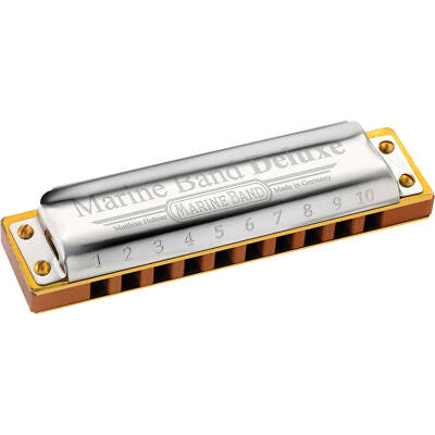 HOHNER MARINE BAND DELUXE AND MOUTH HARMONICS