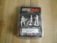 Achtung Cthulhu - Investigators Pack 1 - Role - Mini 1 3/32in WWII - MUH 00100
