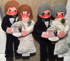 Someone Special handmade stuffed felt holiday figurine ornament