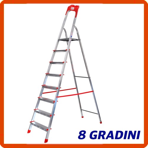 SKY BRIKER - Scala Domestica In Alluminio 7 Gradini - EPRICE