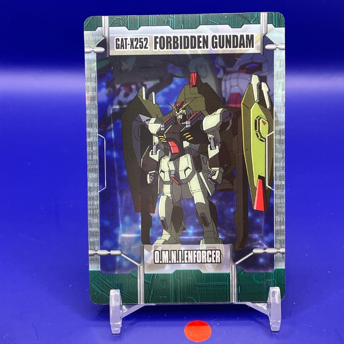 GAT-X252 Forbidden Gundam Wafers TCG Card Game MORINAGA BANDAI