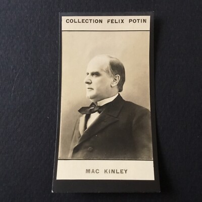 Foto USA PRÄSIDENT MAC KINLEY Ende 19. Jh. USA