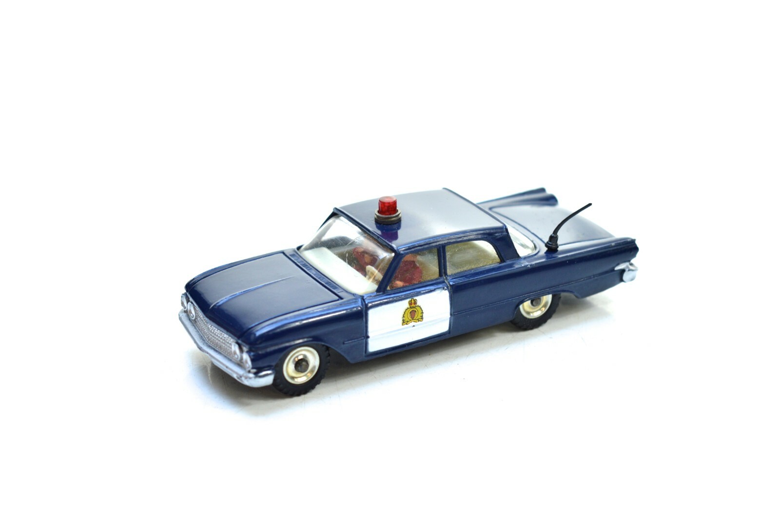 Dinky Toys No.258 U.S.A. Police Car (Ford Fairlane) 1962