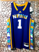 adidas #1 Prairie View A&M Panthers Black Excellence Replica Basketball Jersey M
