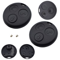 2X AutoschlüSsel GehäUse 3 Tasten Fernbedienung NEU Passend FüR Smart Fortwo 450