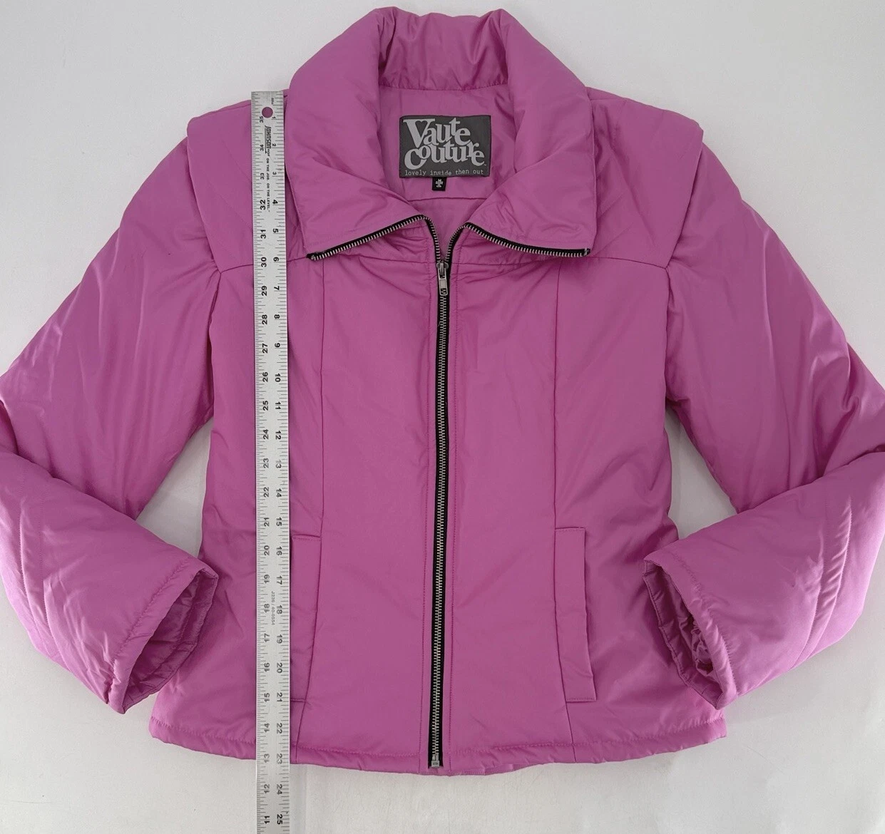 Vaute Couture Women’s The Urban Snow Coat Size M, Pink, Vegan, Sustainable USA - product detail image 17