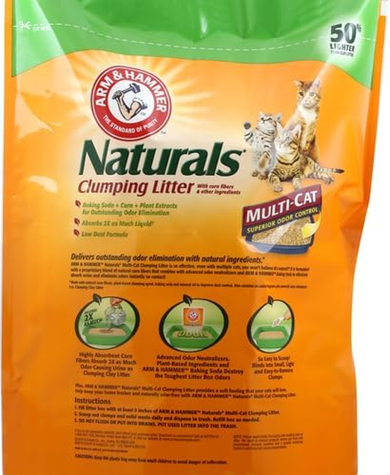 ARM HAMMER Naturals Cat Litter, Multi Cat, 18Lb Bag eBay