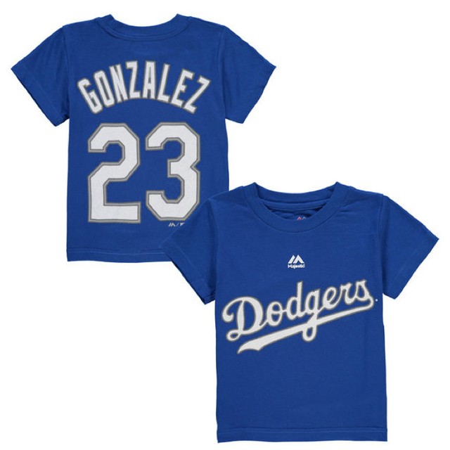 Los Angeles Dodgers Majestic PRESCHOOL KIDS (47) Adrian Gonzalez 23 T