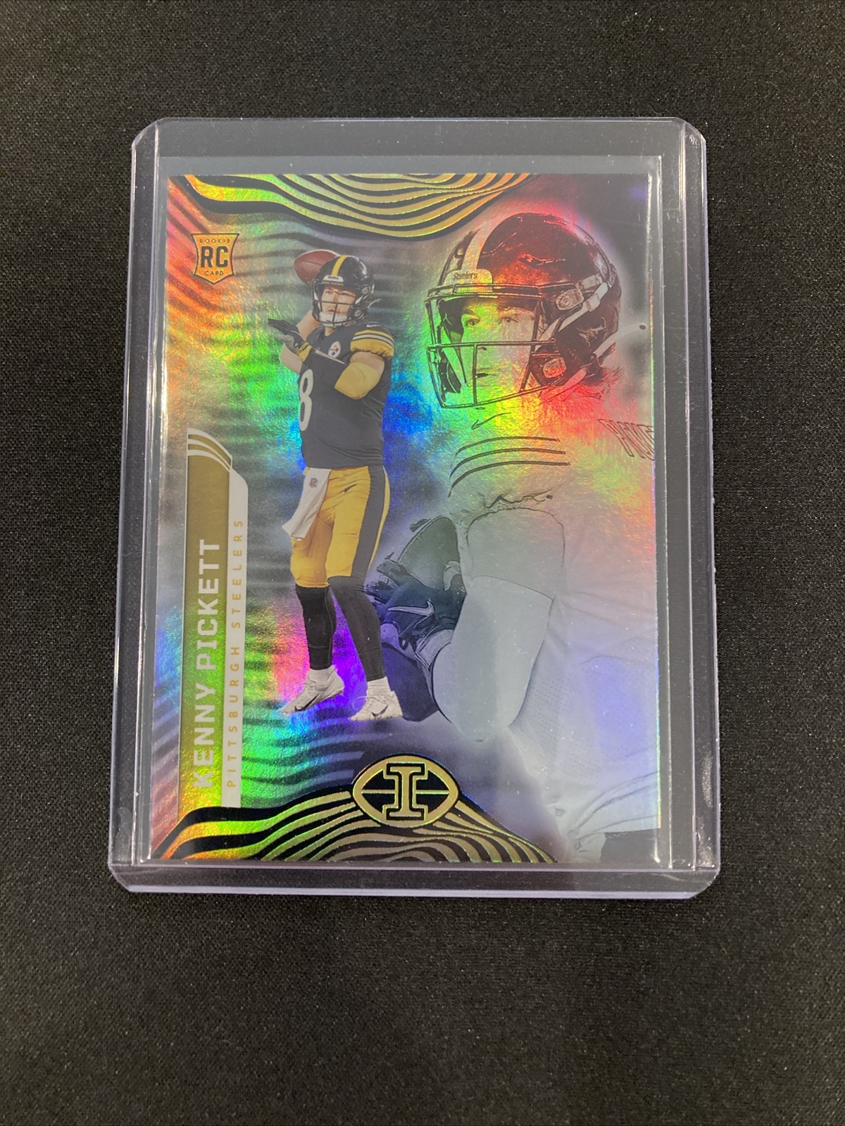 Kenny Pickett 2022 Panini Illusions Holo Rookie Card #84