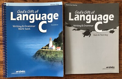Abeka Gods Gift of Language C Third Edition Answer Key and Quiz Test Key