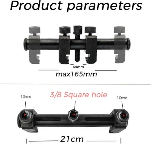 Auto Crankshaft Pulley Removal Tools, Harmonic Balancer Pulley Puller Hand Tools - Picture 3 of 16