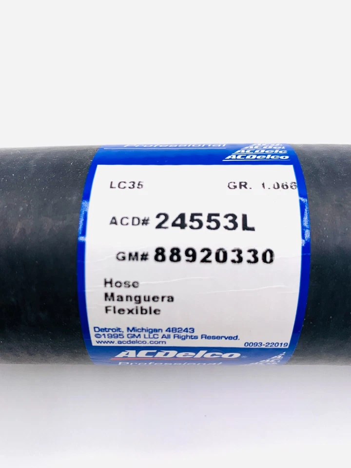 Manguera inferior del radiador Delco 24553L CA para Jeep Grand Cherokee Commander 2006-2010 Foto 2 de 4