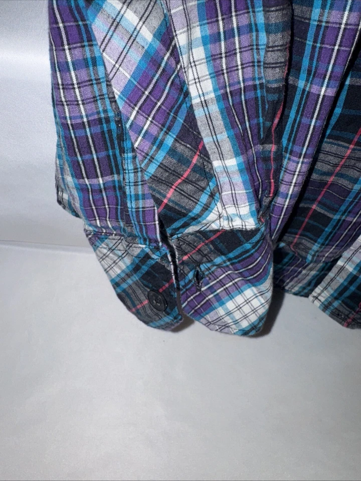 Camiseta Rolling Stones Element Banda a Cuadros Años 60 Rock Manga Larga XL USADA EN EXCELENTE ESTADO CARIDAD Foto 3 de 4