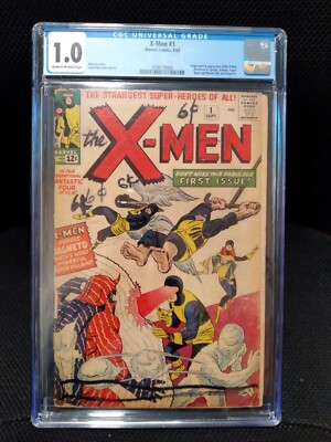 エシカルマン初期原画販売 X-Men # 1 - 1963 - CGC 1.0 - first appearance of Magneto