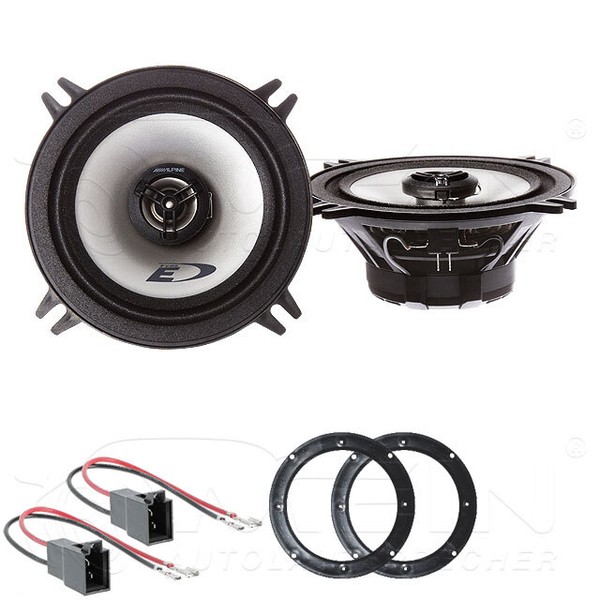 Alpine Lautsprecher FüR Opel Vectra A 1988-1995 Heckablage 2-Wege 200W 130 #ARK9-image