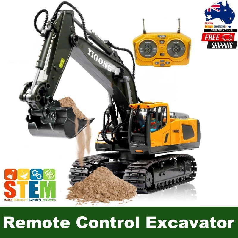 RC Excavator 1/50 Engineering ラジコン Amazon.com: TOUCAN RC HOBBY 1/50 RC Digger PC520 Electric Lifting