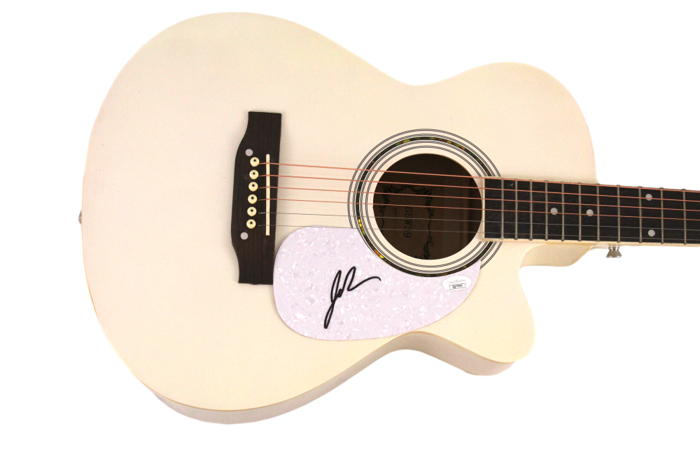 JON PARDI SIGNED AUTOGRAPH FULL SIZE ACOUSTIC GUITAR - CALIFORNIA