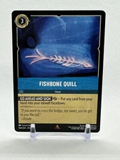 1x Fishbone Quill 168/204 Rare Disney Lorcana: The First Chapter Lorcana