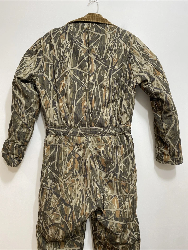 Mono Cabelas DE COLECCIÓN Talla Pequeña Reg Caza Pesca Mono Hombre’s Cepillo Camuflaje Foto 3 de 4