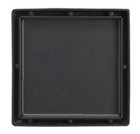 Infinity Drain 4x4 Pro Series Tile Center Drain Kit in Matte Black LTD4-2A BK