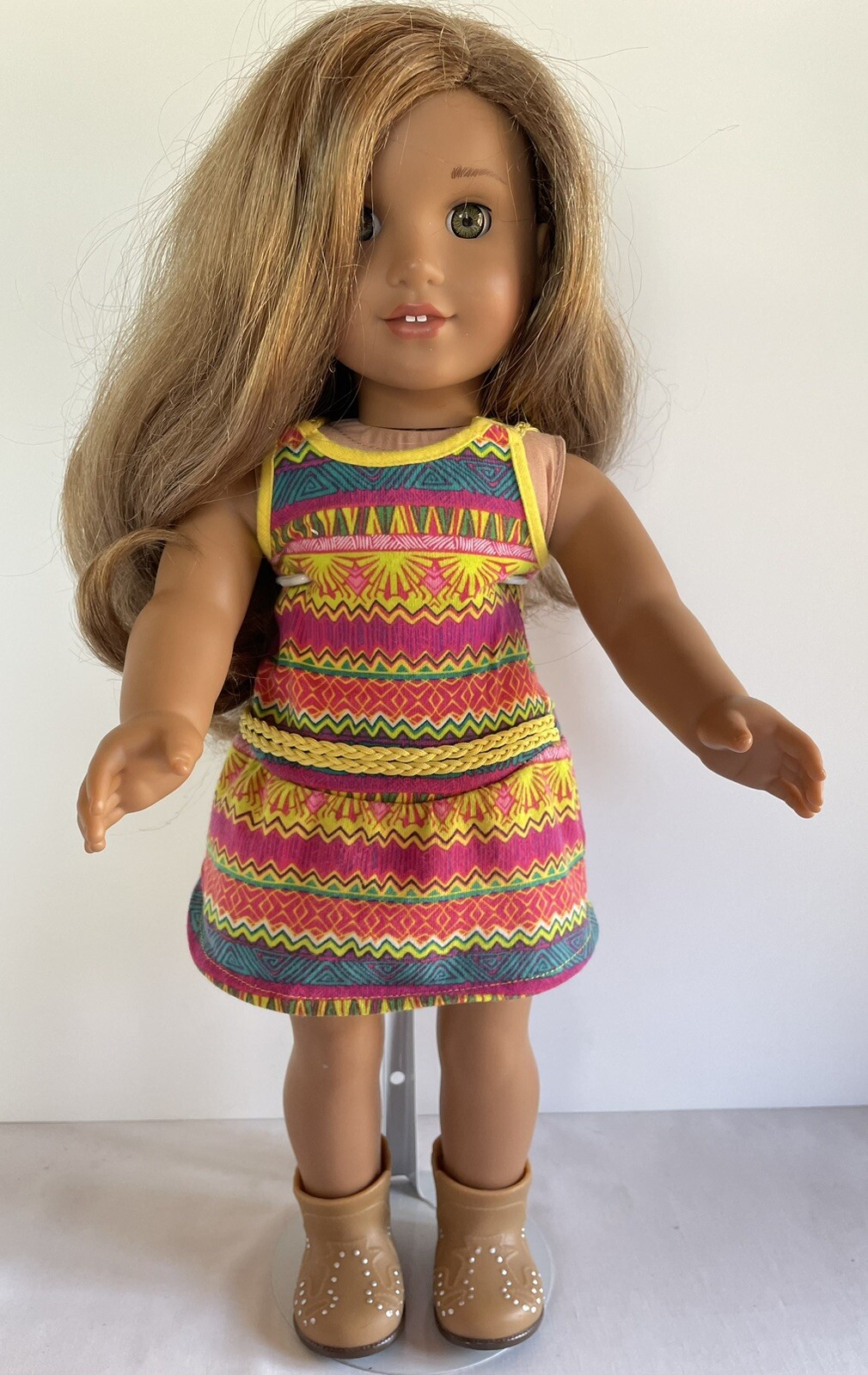 American Girl Doll Lea Clark Girl Of The Year 2016 18" in meet Outfit