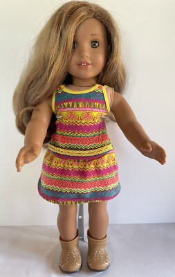 American Girl Doll Lea Clark Girl Of The Year 2016 18'' in meet Outfit