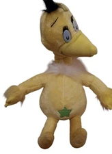 Kohls Cares Dr. Seuss Green Star Belly Sneetch Yellow Plush Stuffed 14" READ