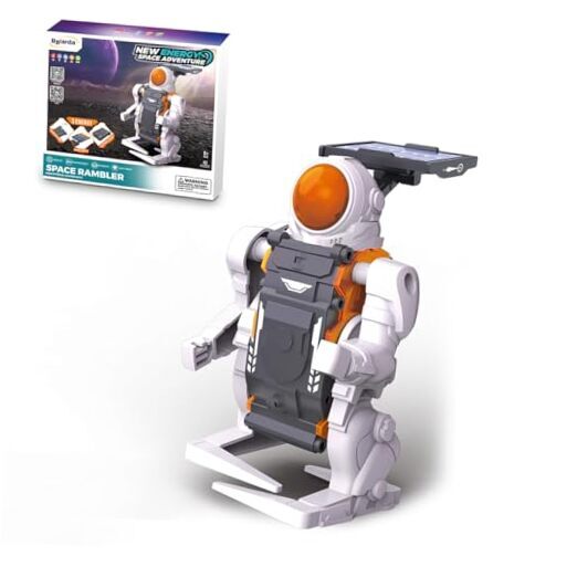 STEM New Energy,Solar Robot Kit for Kids Age 8-12,Stem Spacewalker Robot Toy