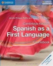 Image of Cambridge IGCSE® Spanish as a First Language Coursebook Priegue Patiño Puente