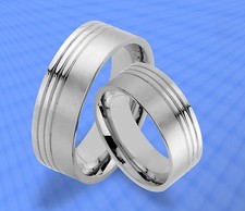 2 Ringe Trauringe Eheringe Partnerringe  GRAVUR GRATIS  JE31