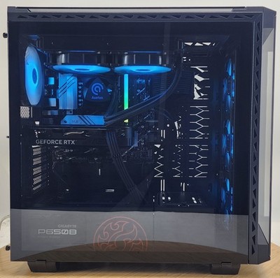 Gaming PC i3-14100F 16GB RAM 500GB SSD RTX 4060 8GB Windows 11