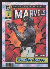 2022 Donruss #M-8 Wander Franco Marvels Rapture
