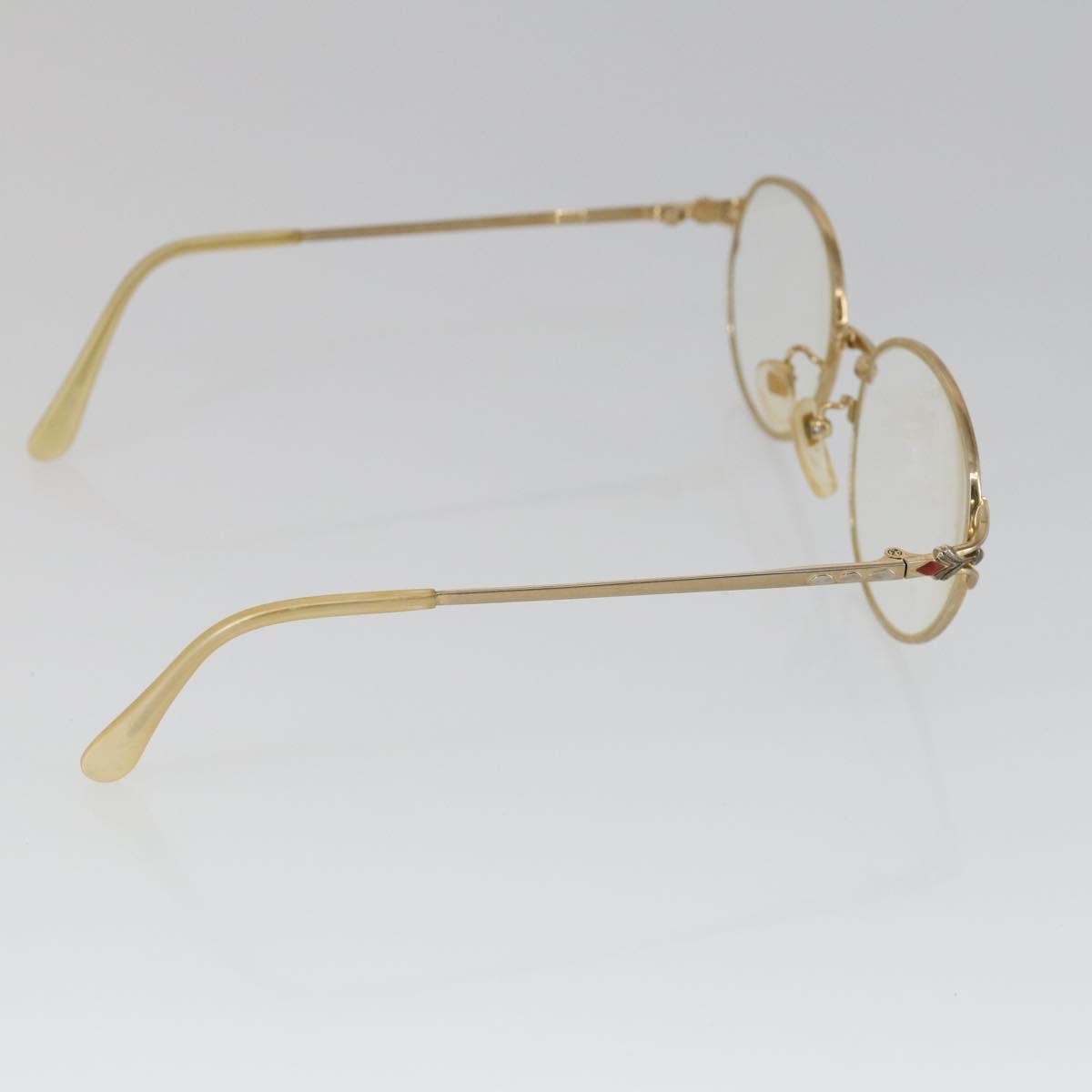 Christian Dior Celine Balenciaga Glasses metal 4 Set Brown Gold Auth 165141 thumbnail 16