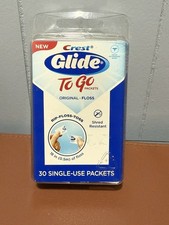 CREST GLIDE TO GO 30 SINGLE USE PACKETS FLOSS
