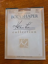 Kathie Lee Control Top Bodyshaper Pantyhose Oatmeal Plus Sz Sheer