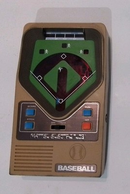 Vintage MATTEL Electronics Baseball Handheld Game 1978 *Read*