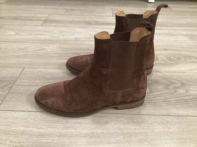 Suede Chelsea Boots - Brown Men's US 8 Crepe Soles Represent