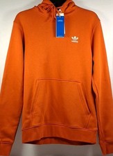 adidas Originals IM4529 Men's Small Trefoil Essentials Hoodie, Preloved Red