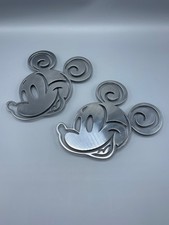 Set of 2 Disney Parks Mickey Mouse Metal Trivet Hot Plate