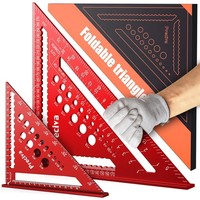 Zimmermannswinkel Set 18Cm 30Cm Metall Aluminium Anschlagwinkel Tischlerwinkel