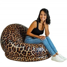 Silla inflable Air Candy City leopardo safari animal estampado piscina caramelo AC3020LEO