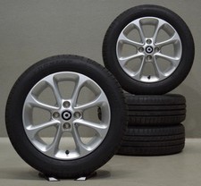 Original Smart ForTwo ForFour W453 15 Zoll Sommerreifen Felgen 7mm TOP!