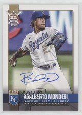 2021 Topps Big League Big League Adalberto Mondesi #BLA-AM Auto fm0