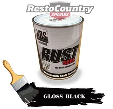 KBS RustSeal GLOSS BLACK 500ml Rust Seal Paint Rust Preventive Coating