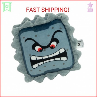 Club Mocchi Mocchi- Super Mario Plush - Thwomp Plushie - Squishy Mario Toys and