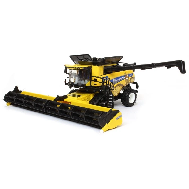1/64 New Holland CR8.90 combinación de orugas con 2 cabezales, 2018 Farm Show ERTL 13940 Foto 3 de 4