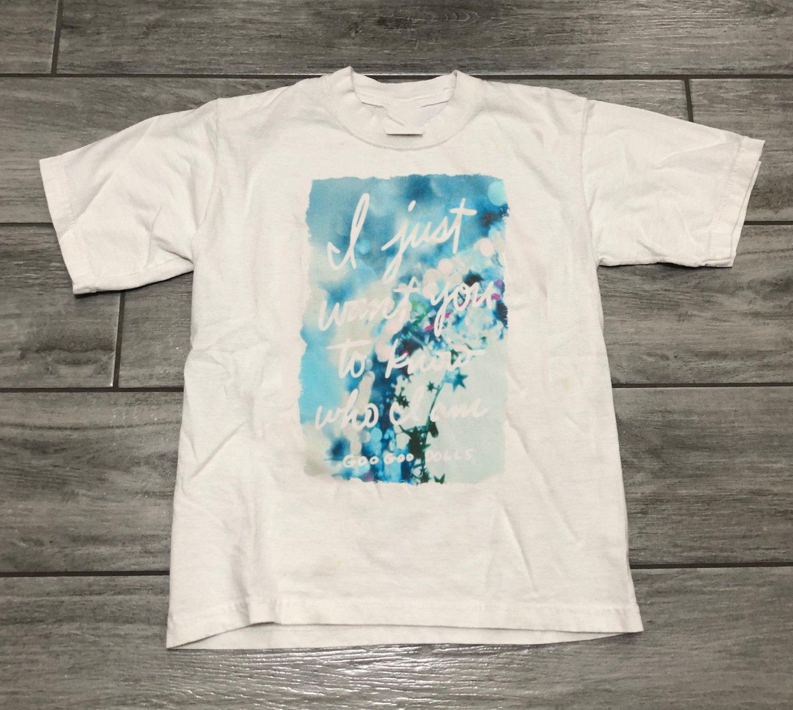Goo Goo Dolls Shirt Goo Goo Dolls Iris S-234XL New Color White Shirt