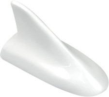Auto Car Shark Fin Universal Roof Antenna Dummy Aerial for Decora Color: White