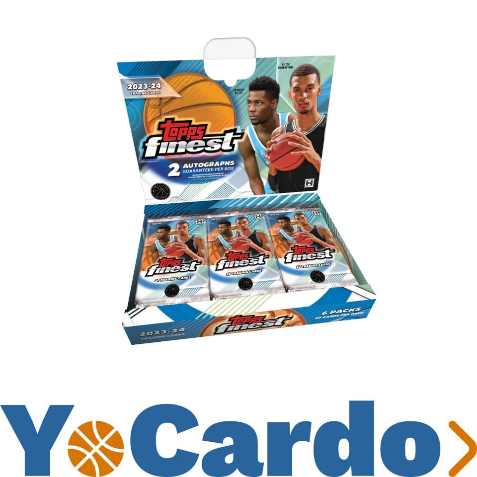 2023-24 Topps Finest Basketball NBA Hobby Box